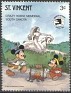 St. Vincent Grenadines 1989 Walt Disney 3 ¢ Multicolor Scott 1256